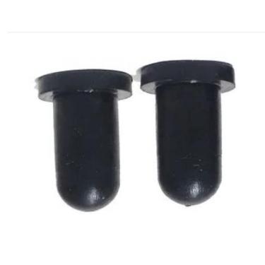 Imagem de Par Borracha Suporte Aranha Farol Cg150 Sport 2006 2007 2008