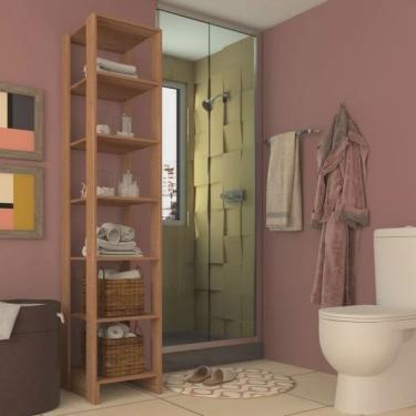 Imagem de Armário para Banheiro 6 Prateleira Yes