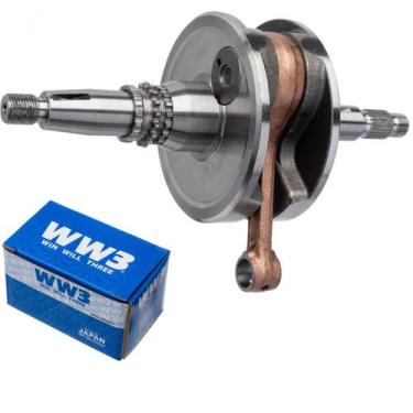 Imagem de Virabrequim CG Titan 150 2004 a 2015 - Com biela - WW3