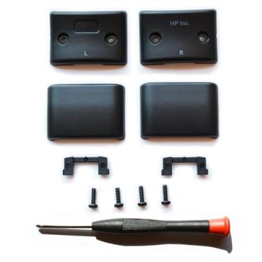 Imagem de LYSvvx Grampos De Dobradiça Cloud Ii - Peças Reposição Para Fivelas Laterais Headsets Gamer Com Fio Hyperx 2 / I/Cloud X/Cloud Pro/Cloud Core (Direita + Elevação)