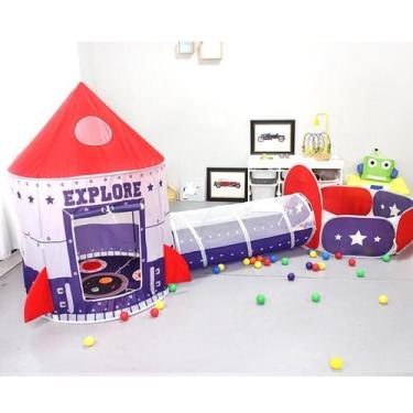 Imagem de Barraca Infantil Toca Túnel 3 Em 1 Espacial - IMPORT