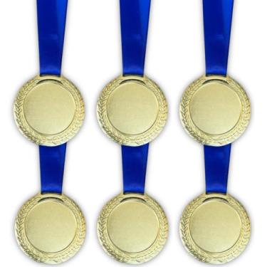 Imagem de Kit 50 Medalhas, Medalha Esportiva Honra ao Mérito, Personalização 58m