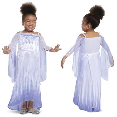 Imagem de Elsa Costume for Girls, Official Adaptive Disney Frozen 2 Elsa Dress with Accessibility Features, Classic Size Small (4-6x)