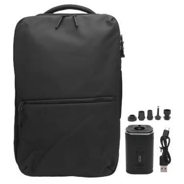 Imagem de Mochila de Viagem a Vácuo Com Bomba e Trava, Expansível USB Charging Port Compression Space Saver Bag para Viagem de Negócios