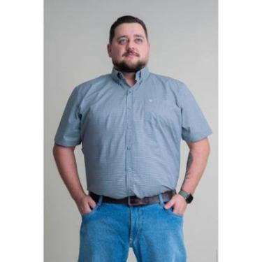 Imagem de CAMISA MASCULINA MANGA CURTA TEXAS FARM - CAC768 - DO G3 AO G4 - XADREZ-Masculino