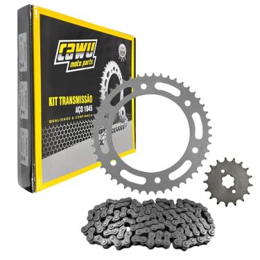 Imagem de Kit Transmissão Bros160 Xre190 Aço 1045 Com Retentor