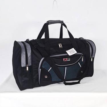 Imagem de Bolsa de Viagem Transversal Grande 70L Yins, Cinza