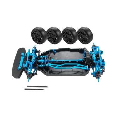Imagem de Quadro De Fibra De Carbono Para Carro Tamiya TT02 RC Escala 1/10 Chass