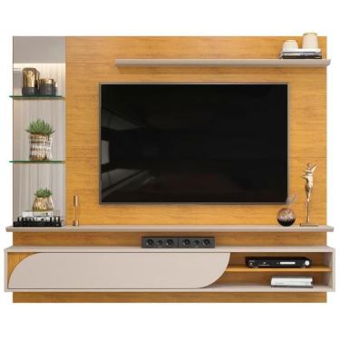 Imagem de Painel Suspenso 60 Pol 180 Cm Ravi Cedro Bali Dj Moveis Cedro Bali