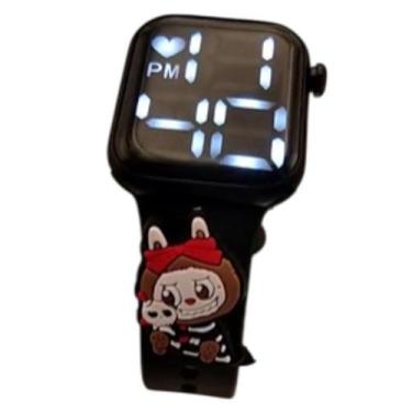 Imagem de Relógio Digital Infantil Led Colecionável 2 Labubu - Smactudo