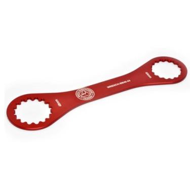 Imagem de Wheels Manufacturing Chave de suporte inferior 16 entalhes 44 – 48 mm acessórios para bicicleta vermelhos