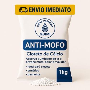 Imagem de Anti Mofo Puro (cloreto de cálcio) - Desumificador e Tira Odor Guarda 