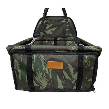 Imagem de Cadeirinha Cadeira Assento Pet de Carro para Cães Cachorro, gatos(CAMUFLADO)