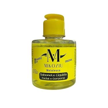 Imagem de Sabonete Líquido Mikoziu de Melaleuca 115ml – Reduz Oleosidade, Acne e Irritações – Higiene e Limpeza Profunda