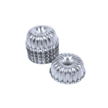 Imagem de KIt 6 Forminhas Para Mini Bolo Suiça N2 9x4cm Caparroz