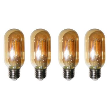 Imagem de Lampadas De Led Kit 4 Multi Filamento Bivolt 30w Iluminação Retro Vintage