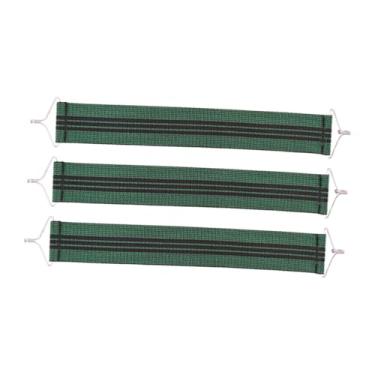Imagem de Bothyi 3x Cordões de substituição para cadeira de estar, acessórios de reparo, cintos de reforço elásticos fáceis de usar para cadeiras de pátio reclináveis, Verde
