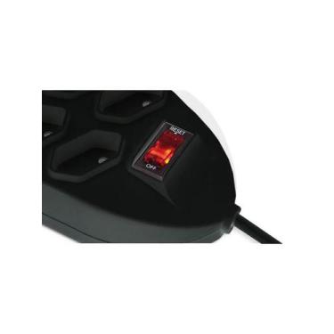 Imagem de Protetor Eletronico Intelbras C/ 8 Tomadas Preto... - INTELBRAS - ENER