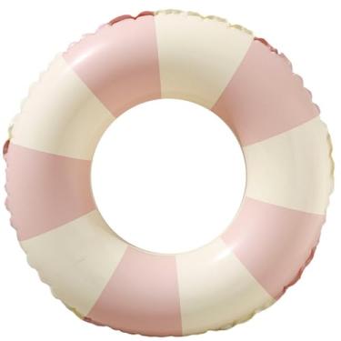 Imagem de BAITEMJIA Boias De Piscina Para Crianças 5 A 10 Anos, Brinquedos Natação, Infláveis, Listras Simples, Natação Fofas, Aquáticas Festa Na Praia (Listras-Rosa)