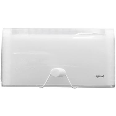 Imagem de Pasta sanfonada B6 31 div. transparente . Spiral