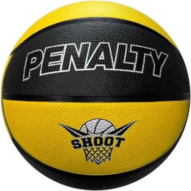 Imagem de Bola de Basquete Esportiva Jogo Treino Penalty Shoot Xxiv, Amarelo, Pr