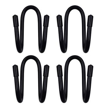 Imagem de YYST Ganchos de cerca de elos de corrente para cerca de elos, cerca de corrente – para segurar mastros, escovas, ancinhos de folha, etc. Até 900 g – sem acessórios de piscina (4)