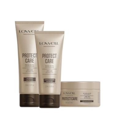Imagem de Kit Lowell Protect Care Nutritivo Home Care (3 produtos)