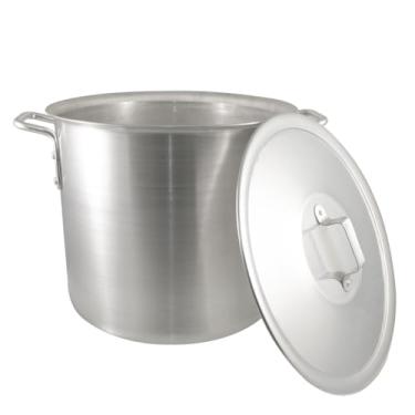 Imagem de Caldeirão Panela Grande Industrial Restaurante Linha Hotel Profissional Alumínio Nº 32-22 litros