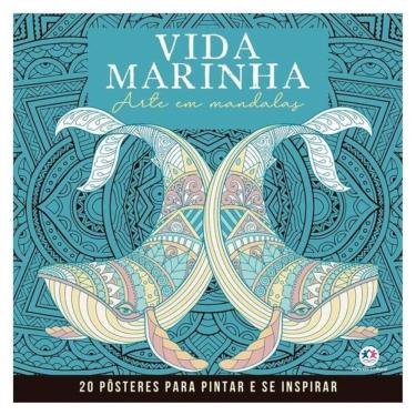 Imagem de Vida Marinha - Mandalas Para Pintar E Se Inspirar