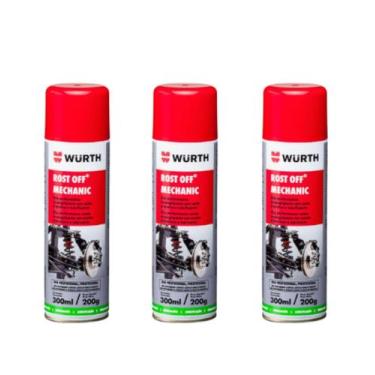 Imagem de Desengripante Rost Off Mechanic 300ml Kit 3 Unidades - WURTH