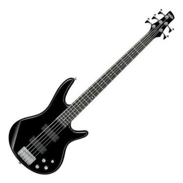 Imagem de Baixo Ibanez 5 Cordas Ativo Gsr 205 Bk Preto