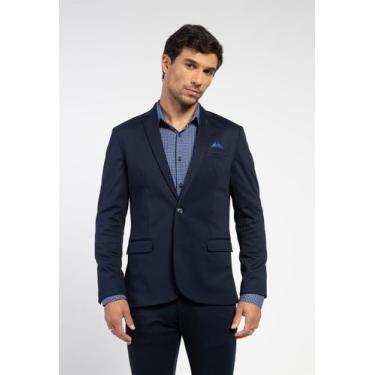 Imagem de Blazer Docthos 466 Slim Malha Lisa, 007 marinho, 60