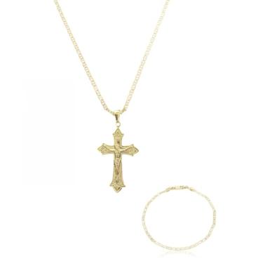 Imagem de Colar Masculino 2mm Nao Escurece + Pingente Com Certifcado