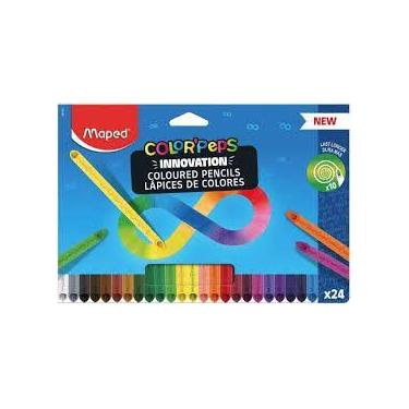 Imagem de Lapis De Cor 24 Cores Color Peps Infinito Maped