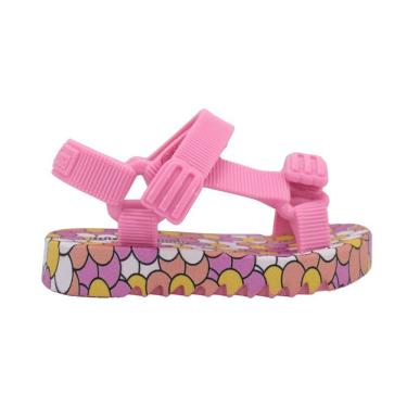 Imagem de SandÁLIA Mini Melissa Palytime Discover Bb Rosa/Amarelo