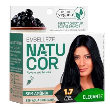 Imagem de natucor Tintura Natucor 1.7 Preto Azulado 12G