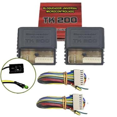 Imagem de Kit 2 Bloqueador Veicular Automotivo Antifurto TK150 TK200 Corta Combu