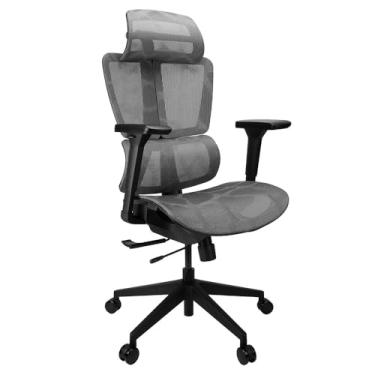 Imagem de Cadeira De Escritório Ergonômica Artiko Akron Apoio Lombar Regulável Braços 4D