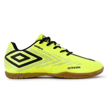 Imagem de Chuteira Futsal Umbro Ultraskin, 42, Amarelo, Preto