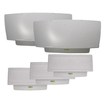 Imagem de Kit Com 05 Caixas Espera passagem 02 Grande 03 Pequenas Ar Condicionad