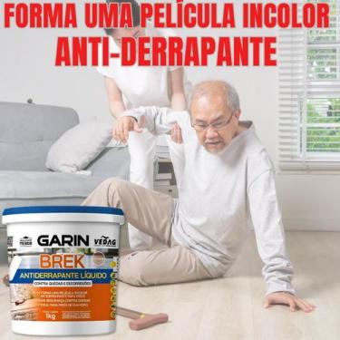 Imagem de Antiderrapante Líquido Anti Quedas Transparente Piso Escada - Garin