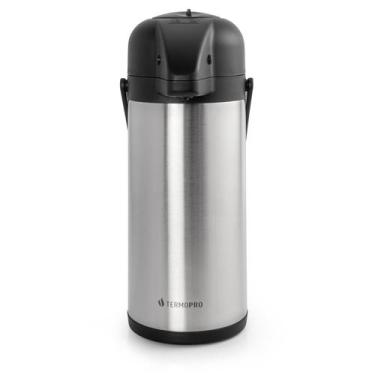Imagem de Garrafa Térmica aço inox Pressão 3 Litros Termopro