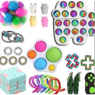 Imagem de Exercitadores de mão conjunto de brinquedos de descompressão de ventil
