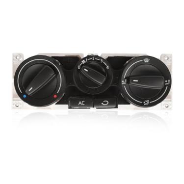 Imagem de Taesayl Painel de controle do aquecedor AC, módulo de controle climático compatível com 1998-2006 Golf City 2007-2010 Golf City 1997-2005 Pas-sat Classic Bora Lupo 1J0820045F