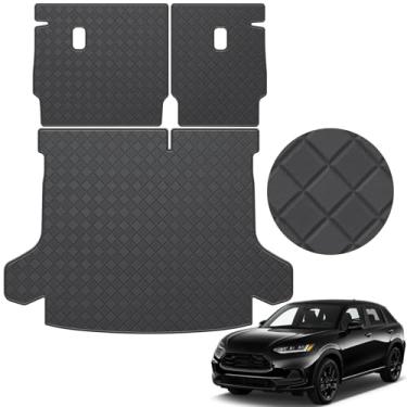 Imagem de TTX LIGHTING Tapete De Carga E Encosto Adequados Para Honda Hrv 2023, 2024 2025 - Protetor Capa Couro Porta-Malas Banco Traseiro, Proteção Todas As Condições Climáticas, Acessórios Pu
