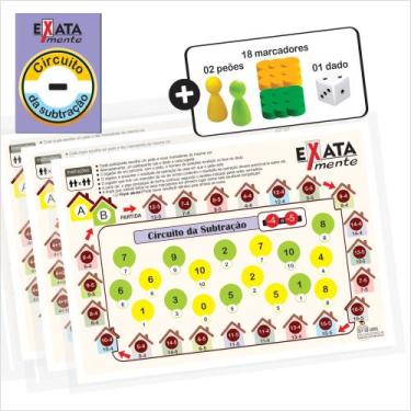 Imagem de Jogo de Tabuada Circuito da Subtração - Ludus Pedagogia