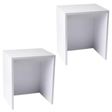 Imagem de Kit 2 Nicho Decorativo Para Botijão Bebedouro Estante 70x43x43cm Branco