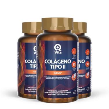 Imagem de KIT COLAGENO TIPO II 40MG Q+VITS 90 CAPSULAS