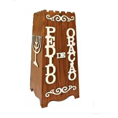 Imagem de Gazofilácio Pedidos De Oração Igreja Grande Em Mdf