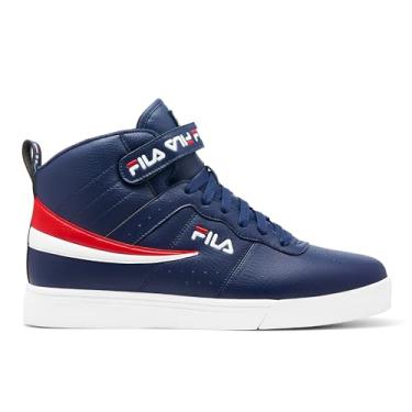 Imagem de Fila Tênis masculino Vulc 13 Repeat Logo, Fila Azul marinho/Fila vermelho/branco, 41